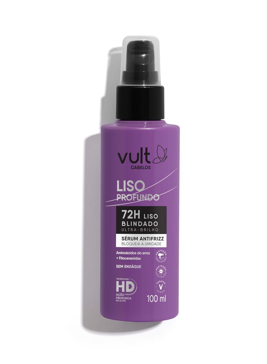 VULT SÉRUM CAPILAR LISOS ANTIFRIZZ 100ml