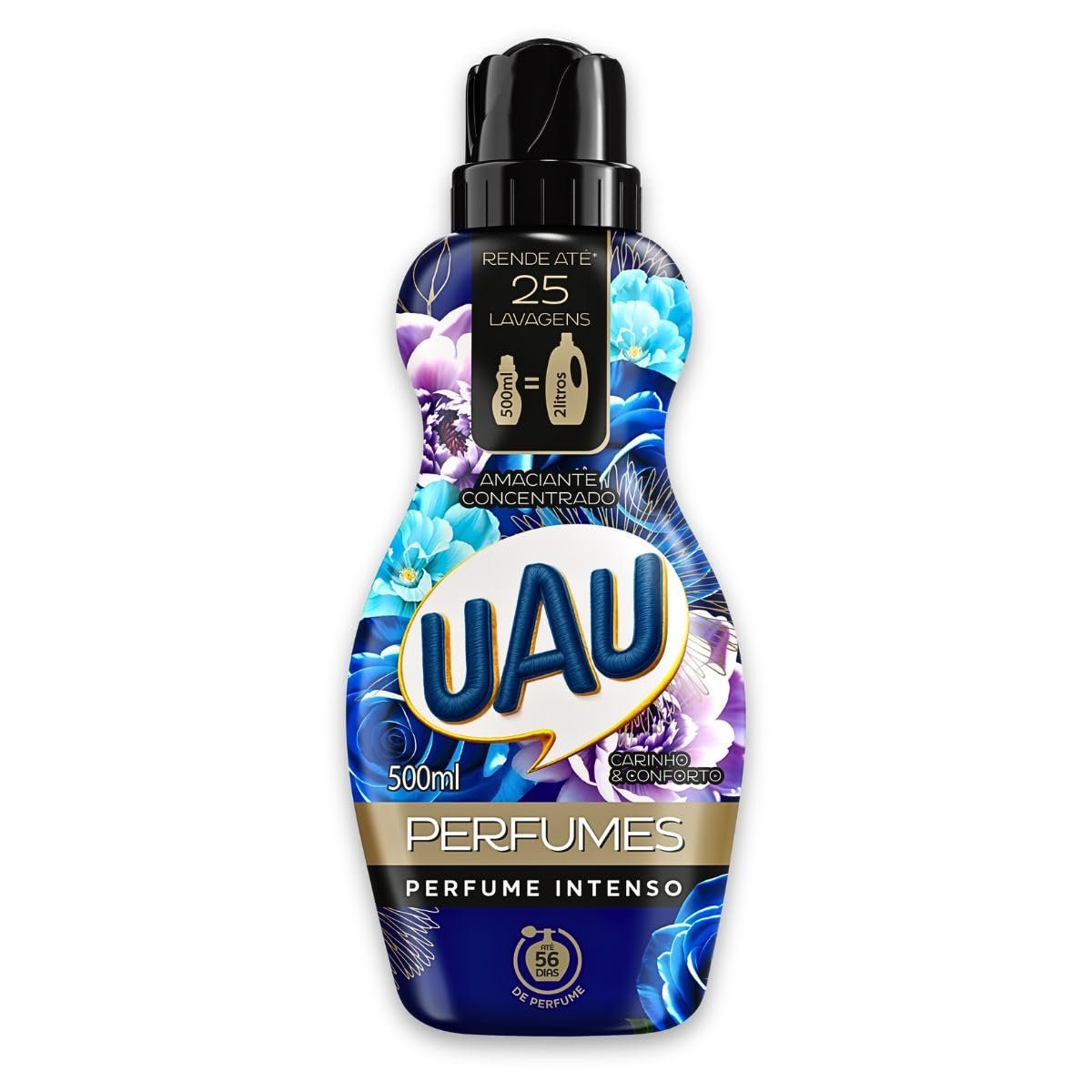 Uau Amaciante Concent Perfumes Carinho E Conforto 500 Ml