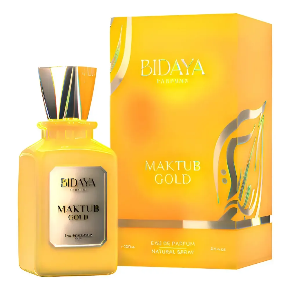 Perfume Árabe Bidaya Maktub Gold 100 Ml