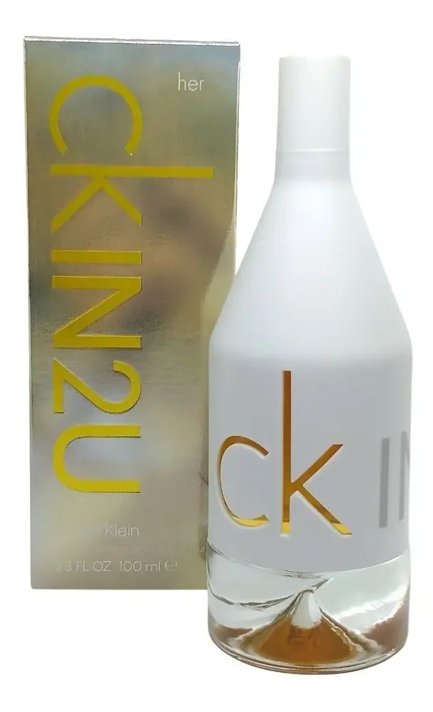 Perfume Ck In2u Her Feminino 100ml Edt Original Lacrado C Nf
