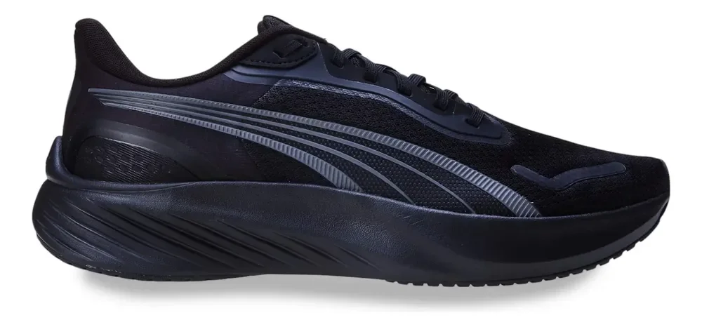 Tênis Masculino Pounce Lite Running Puma Puma Black-cool Dark Gray Liso 42 Br