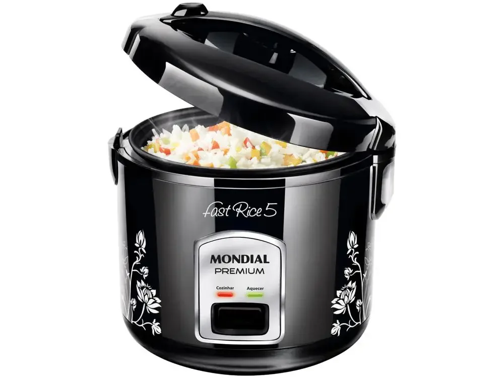 Panela de Arroz Elétrica Mondial Fast Rice 5 - 220V - AliExpress 15