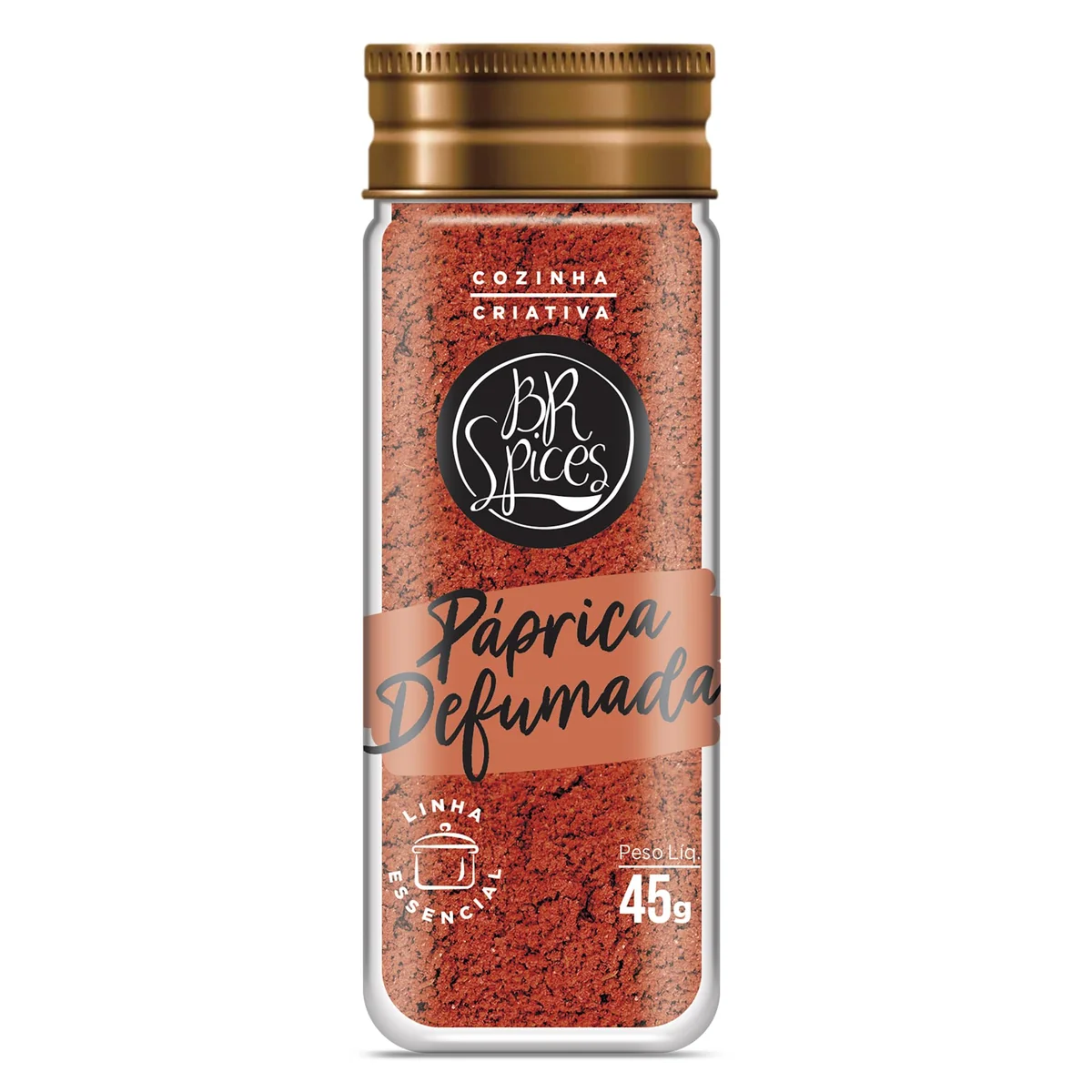 Tempero Páprica defuma 45g - BR Spices