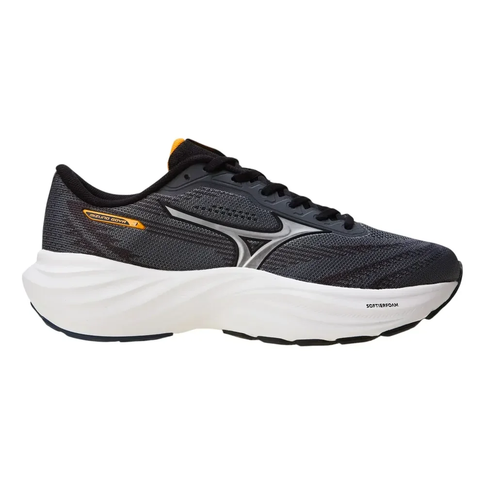 Tênis Esportivo Masculino Goya 3 Mizuno Cinza Lisa 40 Br