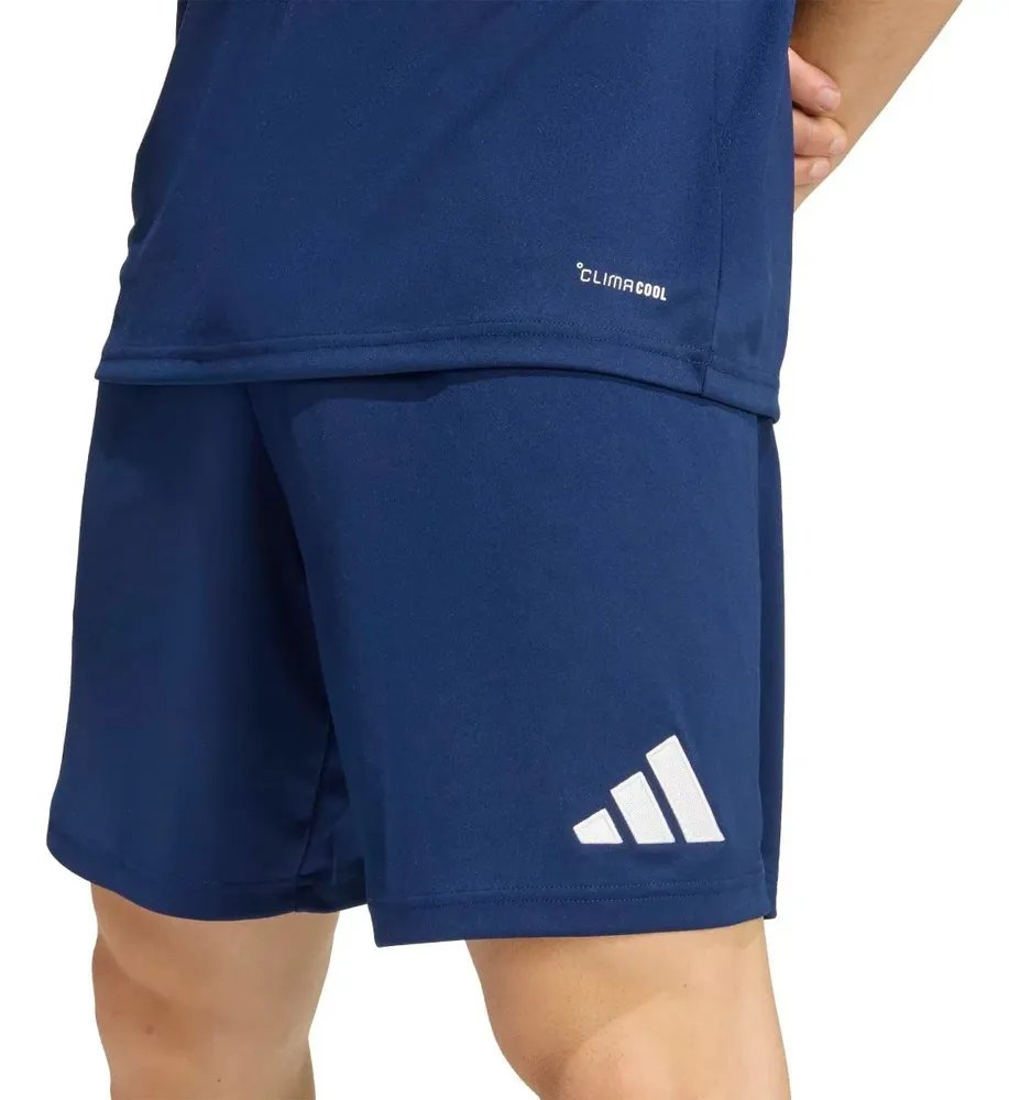 Shorts De Futebol Masculino Entrada26 adidas Azul Liso M