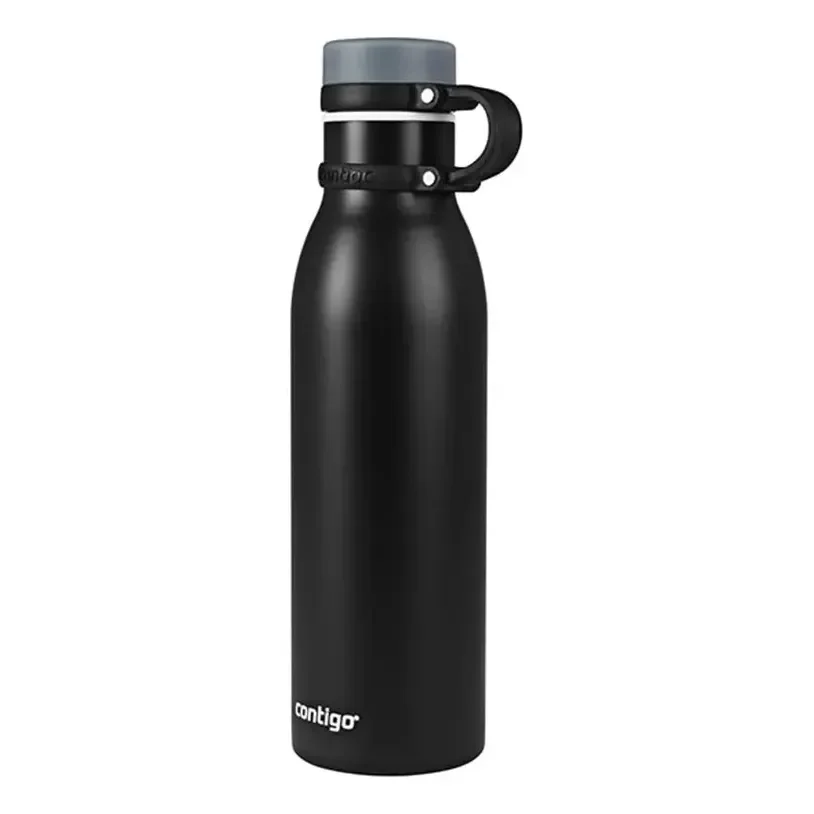 Squeeze Garrafa Térmica Quente / Frio Aço Inox 591ml Contigo Cor Preto