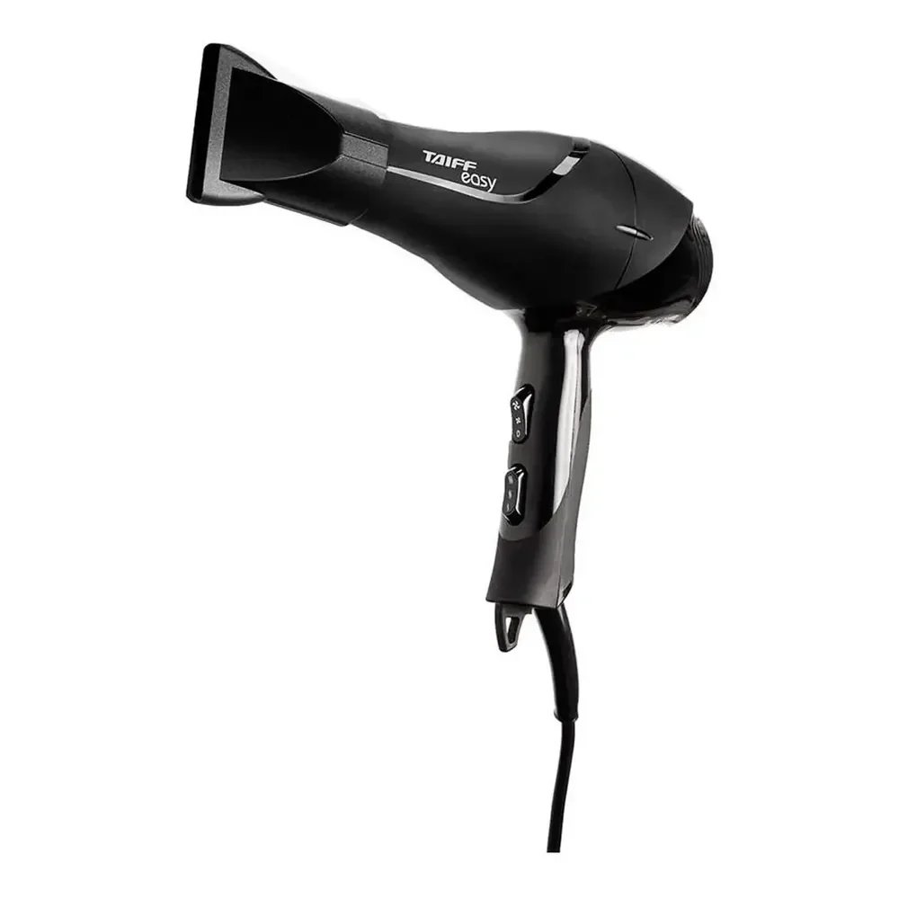 Secador De Cabelos Motor Ac Profissional Easy 1700w Taiff Preto 127v