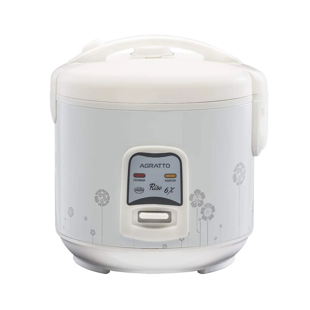 PANELA ELETRICA DE ARROZ RISO PA6X 220V AGRATTO, Agratto, 5519, Branco