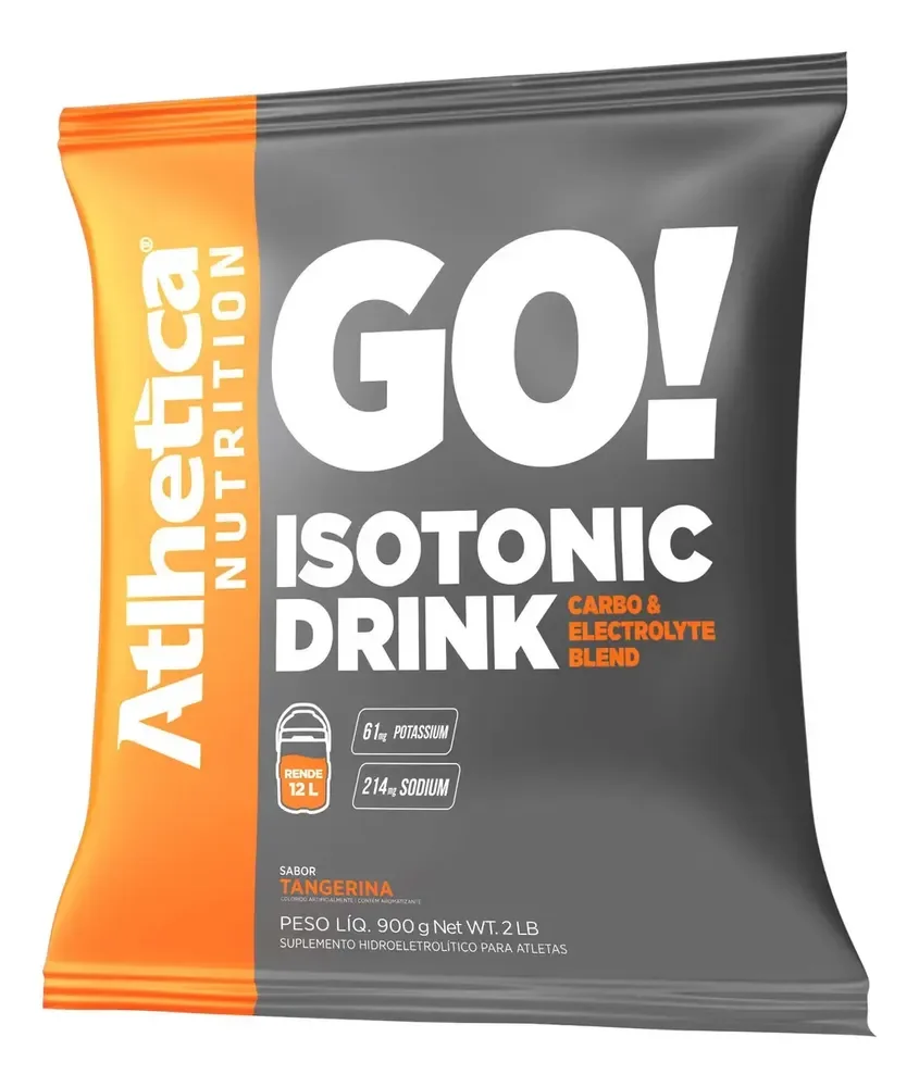 Atlhetica Nutrition Isotonic Drink 900g Sabor Tangerina