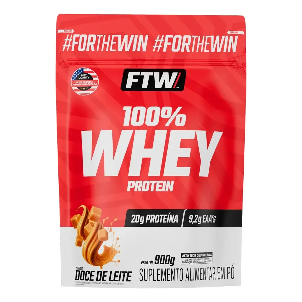 Ftw 100% Whey Proteína Whey 100% Pó Doce De Leite