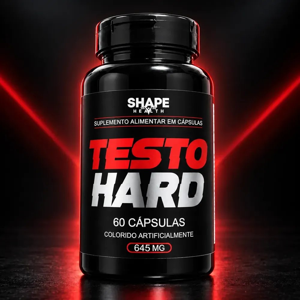 Testo Hard 60 Cáps - Suplemento Alimentar Em Cápsulas Envio  Sem Sabor