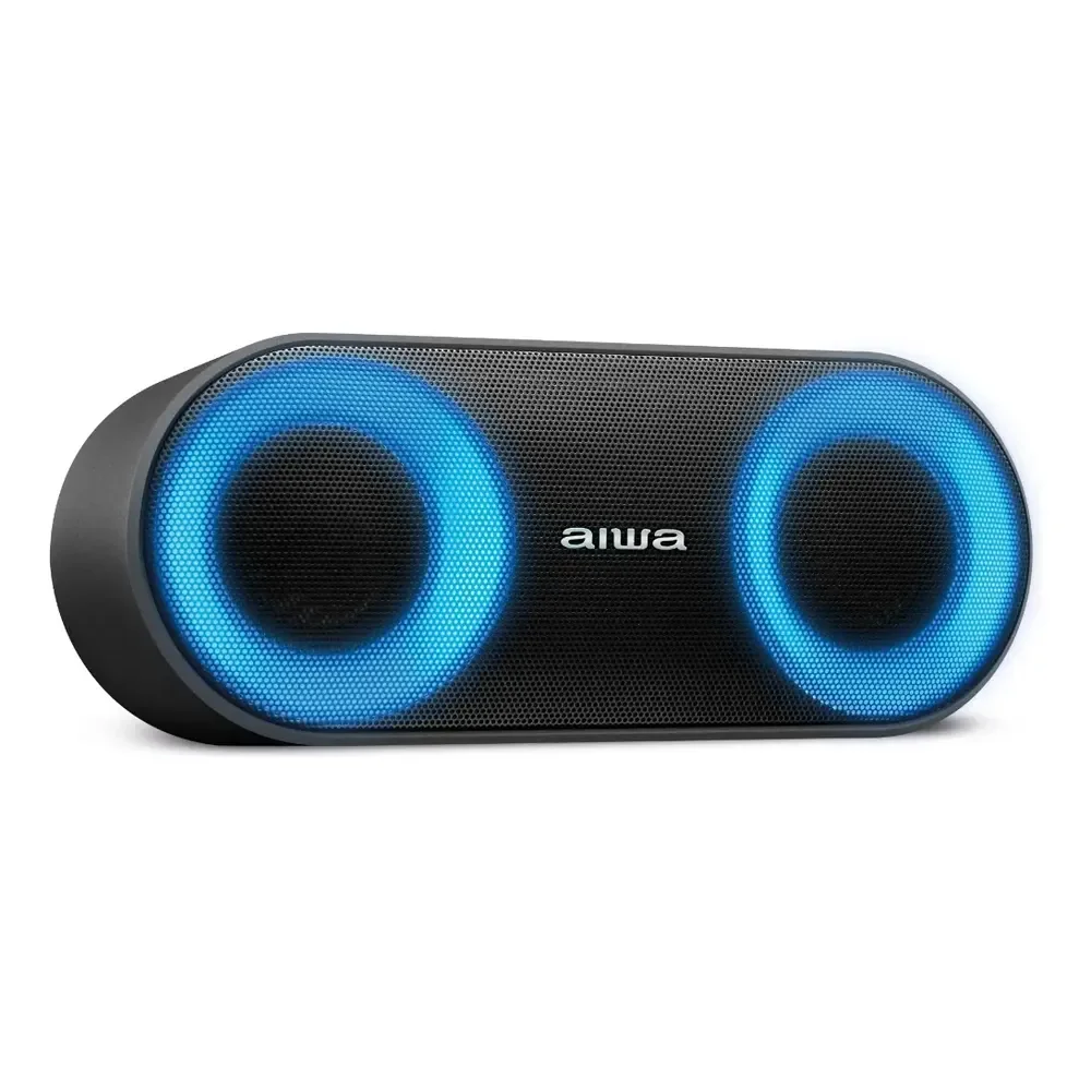 Caixa De Som Speaker Aiwa Aws-sp-01 Bluetooth Cor Preto 127/220v