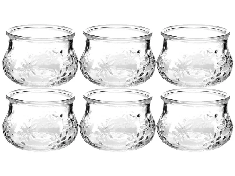 Conjunto de Tigelas de Vidro 6 peças Nadir Nature