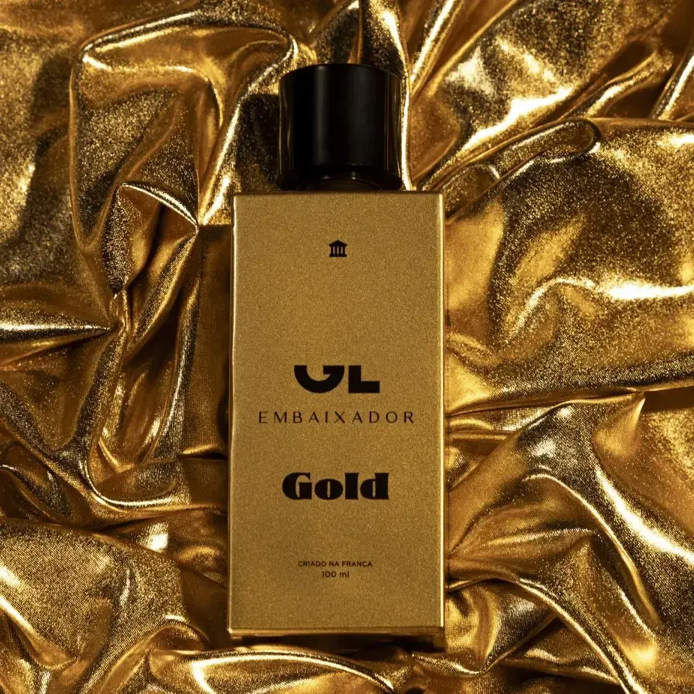 GL Gold Embaixador Gusttavo Lima Deo colônia 100 ml para masculino