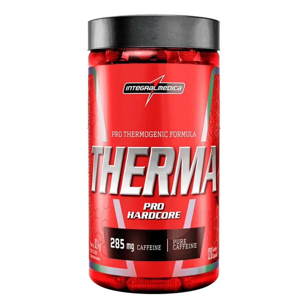 Therma Pro Hardcore 120 Cápsulas Integralmédica Sem Sabor