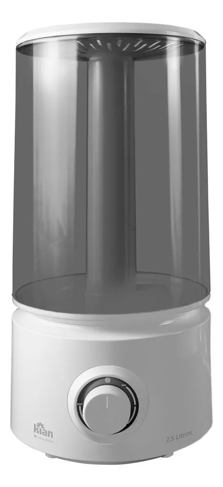 Umidificador De Ar Ultrassônico 2,5l Branco Kian