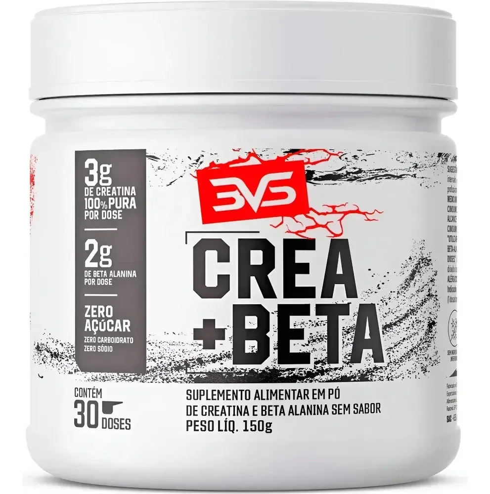 Creatina + Beta Alanina - Fórmula Avançada Para Treinos De Alta Intensidade com Zero Carboidrato - 150g