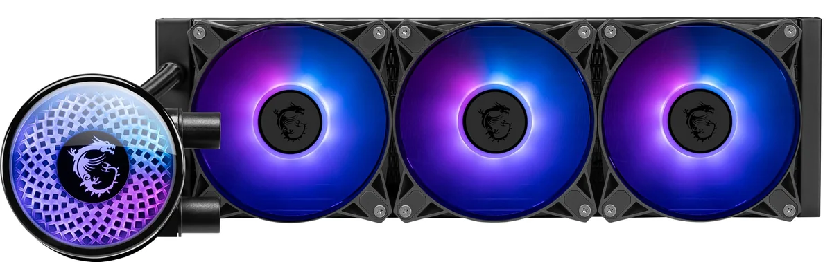 Water Cooler MSI MAG Coreliquid A12, ARGB, 360mm, Intel e AMD, Preto - CLA12360
