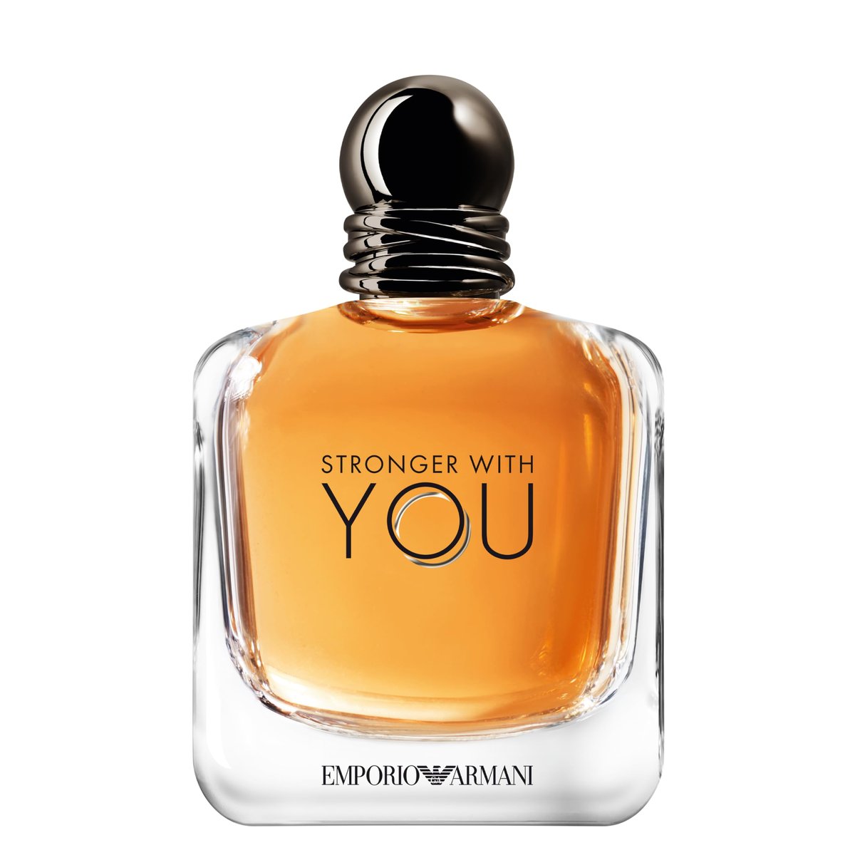 Armani Beauty, Stronger With You Eau de Toilette, Giorgio Armani Perfume Masculino, Fragrância Fougère Amadeirada com Notas Sálvia, Castanha, Baunilha e Lavanda