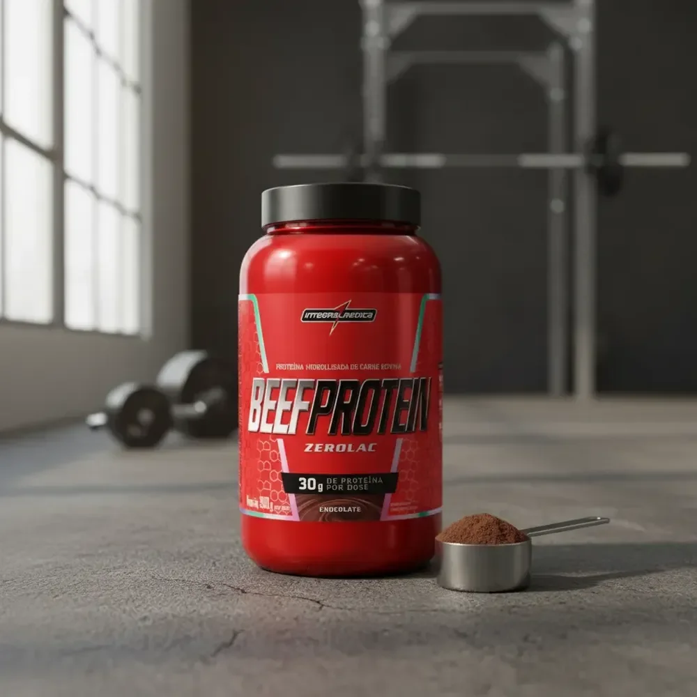 Beef Protein Integralmédica - 900g Proteína Da Carne Hidro. Chocolate