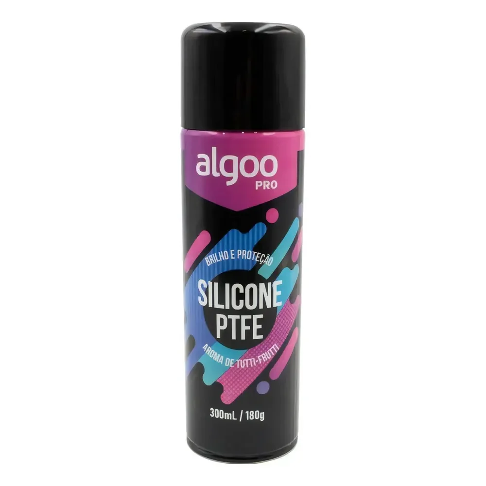 Algoo Pro Proteção Brilho Silicone Ptfe Spray 300ml P/bike