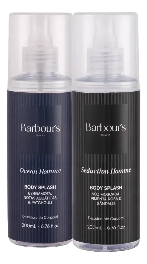 Body Splash Ocean E Seduction Homme Barbour's 200ml