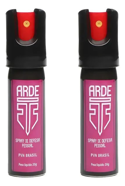 Kit 2 Spray De Gengibre Arde Autodefesa Pequeno Discreto