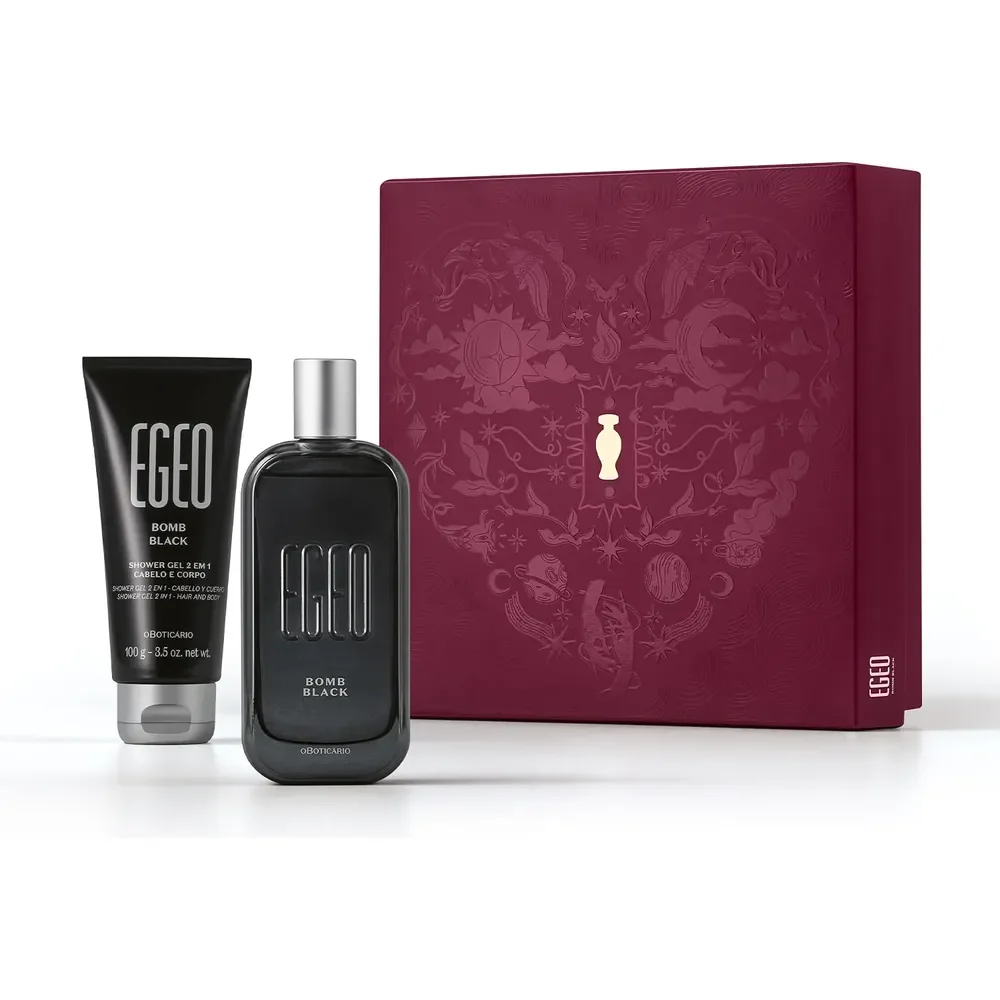 O Boticário Egeo Bomb Black Kit Presente (2 Itens)