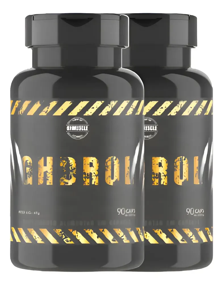 2 Gh Drol - Potencializador Muscular De Crescimento Sem Sabor