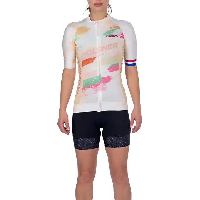 Camisa Ciclismo Woom Supreme Holanda Feminina 2021