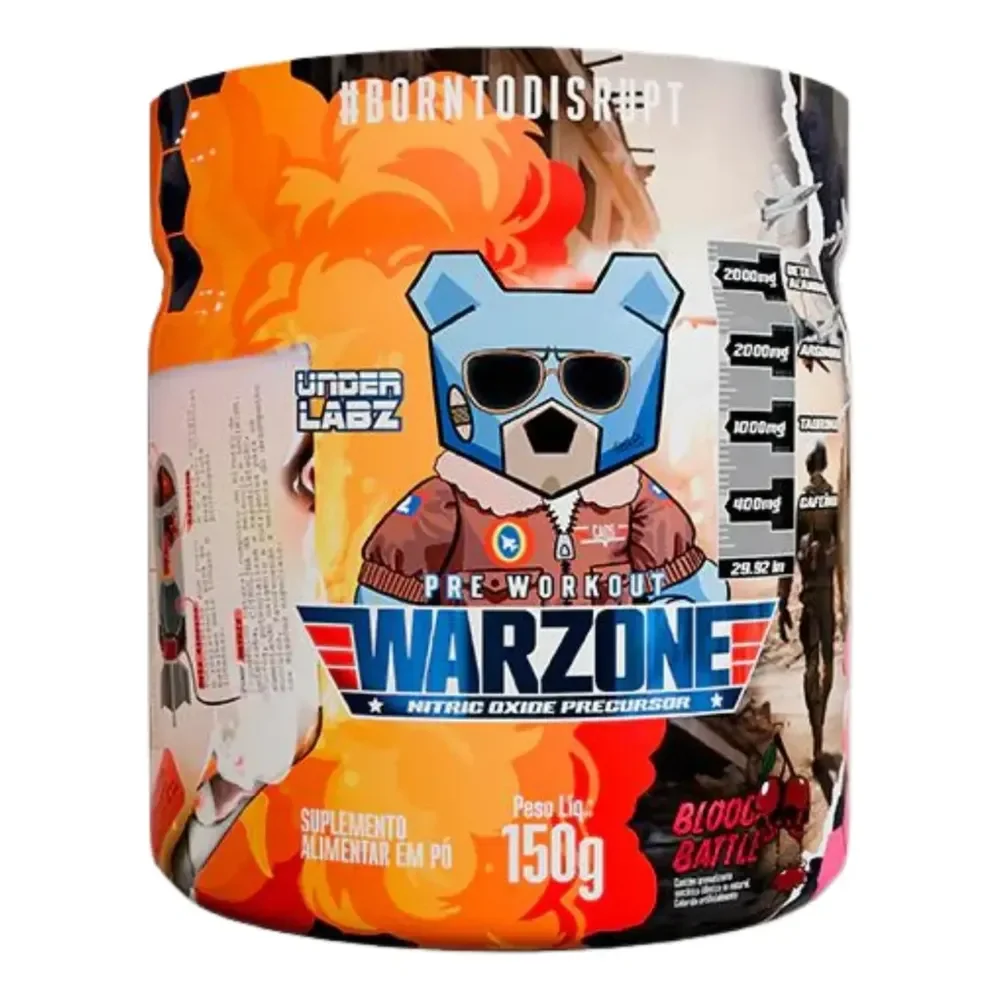 Warzone Pré-treino - 150g Blood Battle - Under Labz
