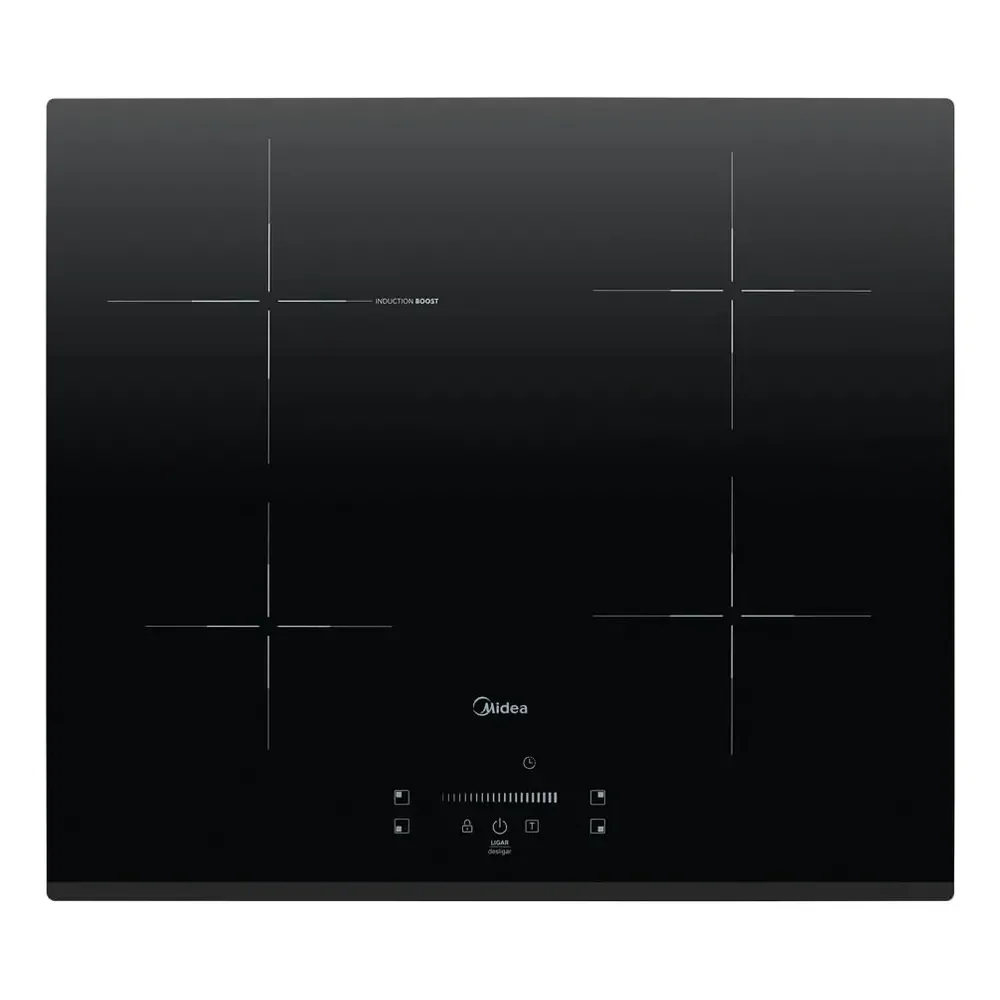 Cooktop 4 Bocas De Indução Even Pro Midea Cor Preto 220v