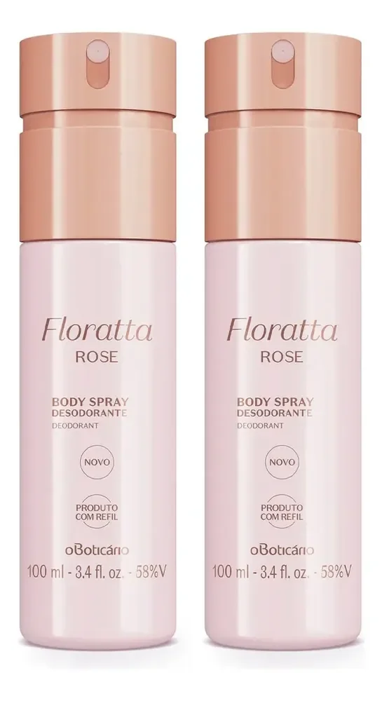Floratta Rose: Body Spray 2x100ml