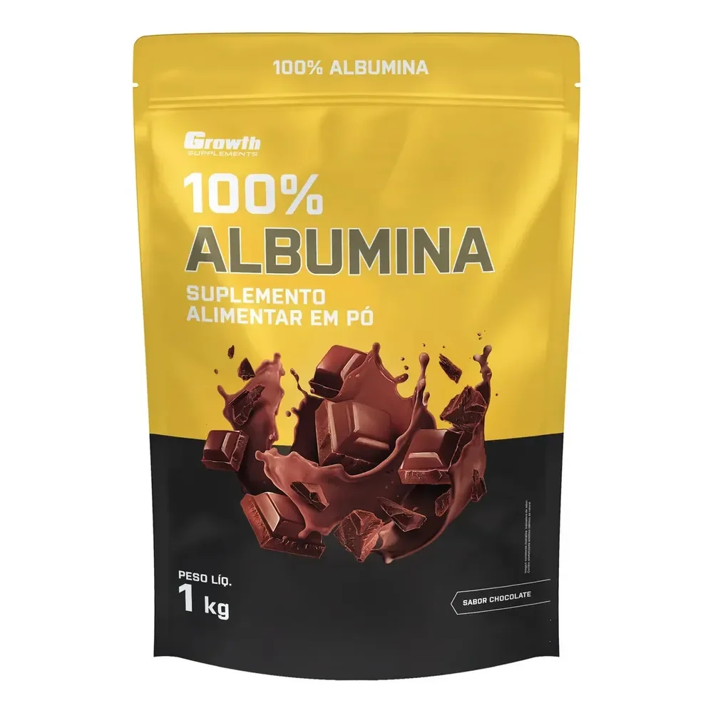 Albumina 1kg Growth Supplements Chocolate