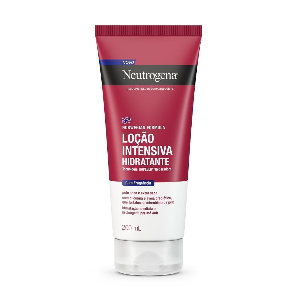 Hidratante Corporal Neutrogena Norwegian Intensivo, Com Fragrância, 200ml