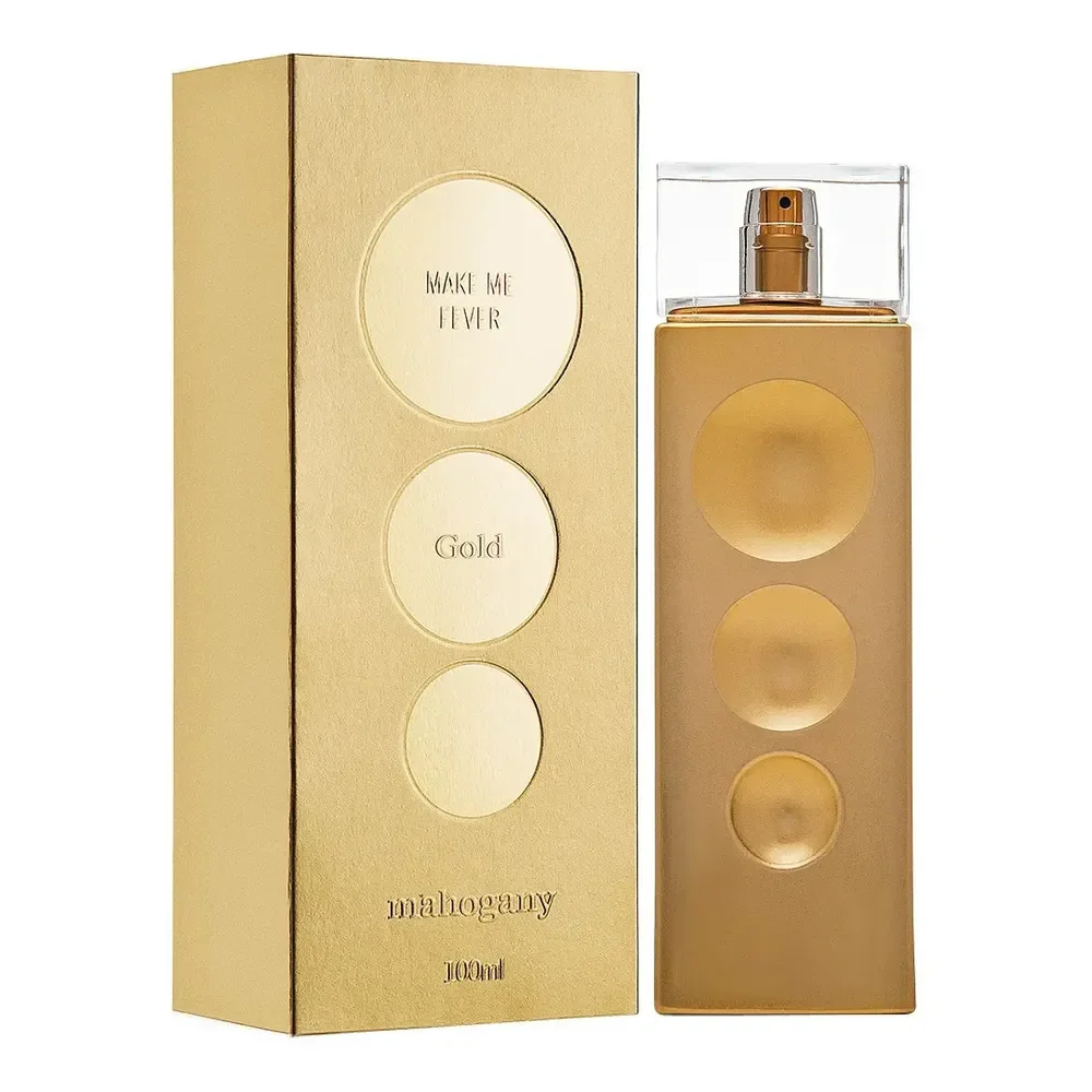 Perfume Feminino Make Me Fever Gold Mahohany 100ml