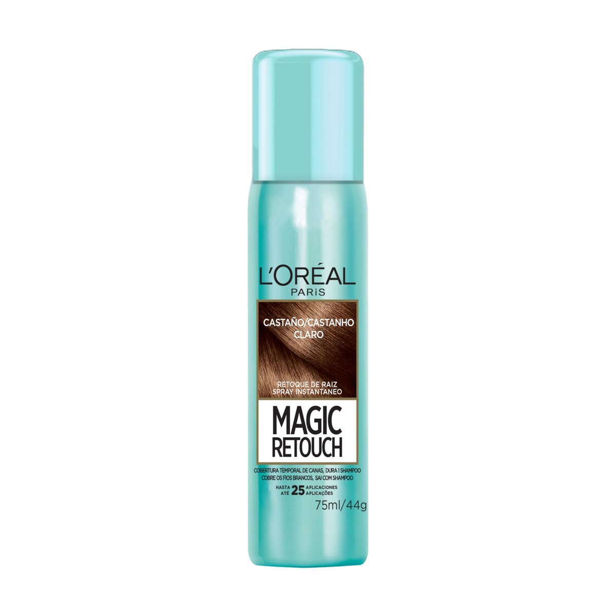 Retoque Instantâneo Magic Retouch, Castanho Claro, L'Oréal Paris