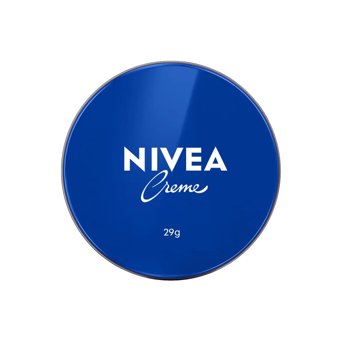 NIVEA Creme Hidratante Lata 29g, Hidratação Profunda 24h, Corporal, Uso Diário, Multibenefícios, Todas as Peles