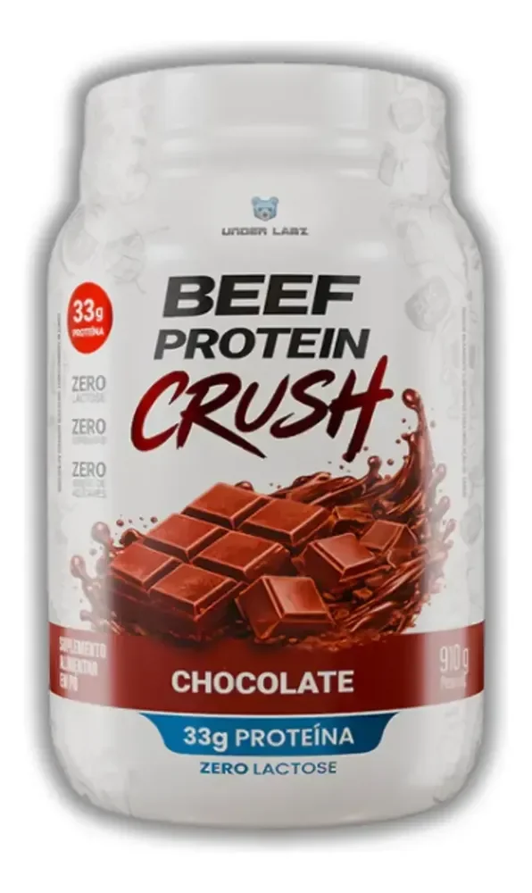Beef Protein Crush Chocolate 910g - Under Labz Chocolate