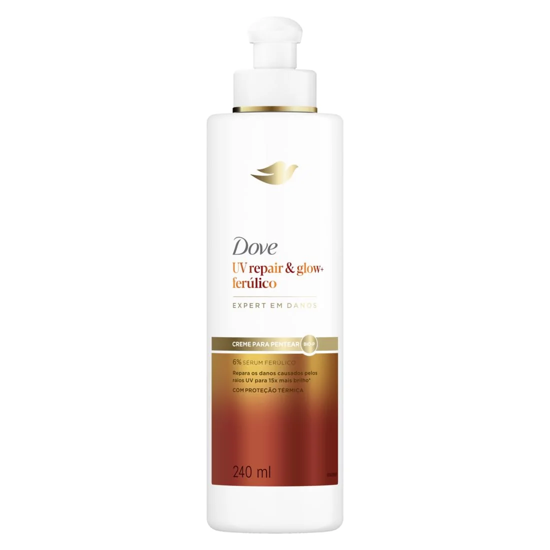 Dove Creme para Pentear UV Repair & Glow + Ferúlico 240ml