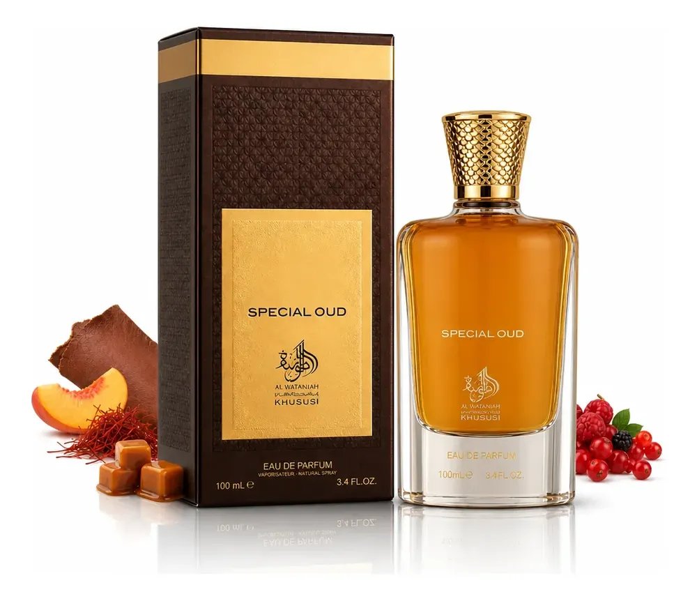 Perfume Árabe Special Oud Al Wataniah Unisex 100 Ml Original