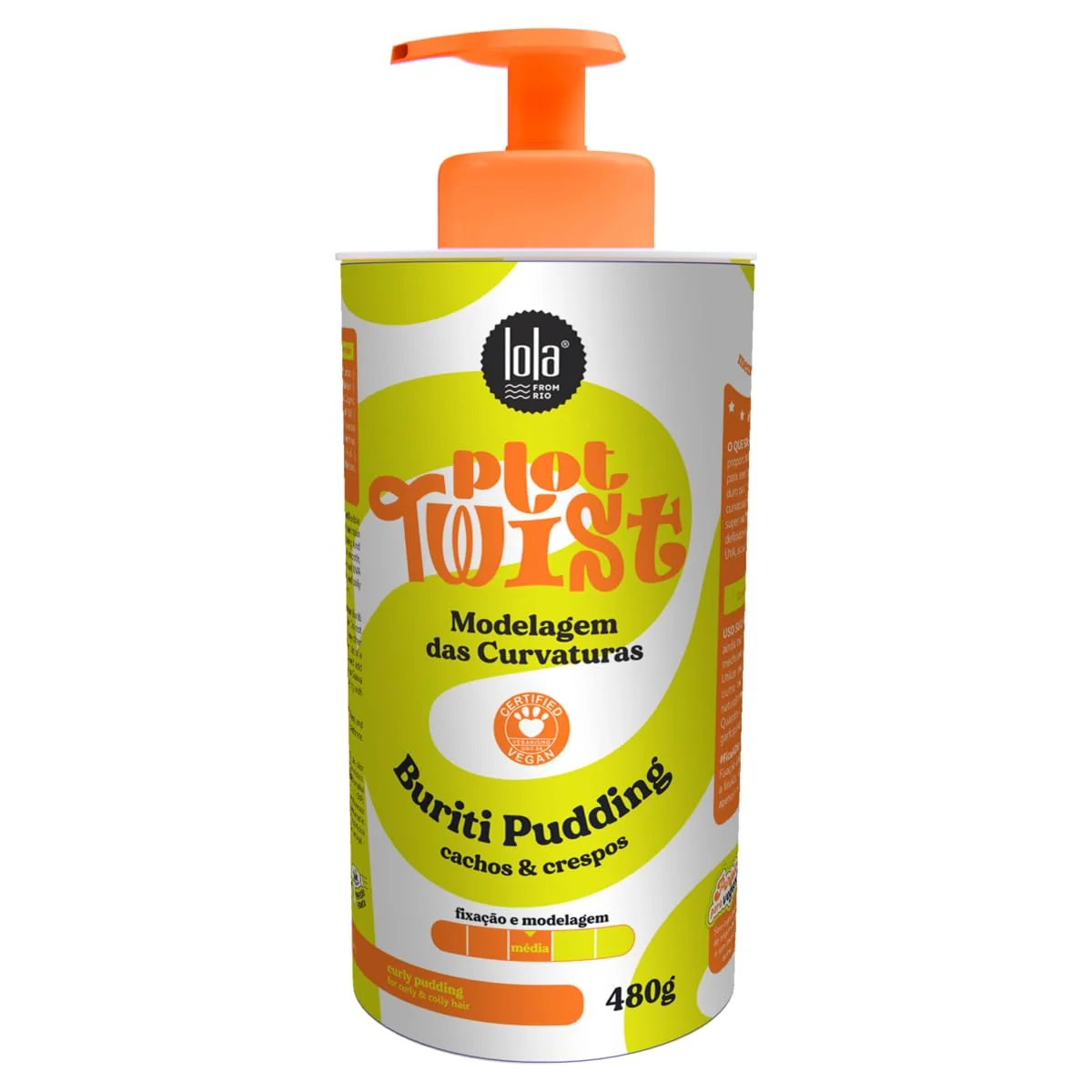 Plot Twist Buriti Pudding 480g, Lola Cosmetics