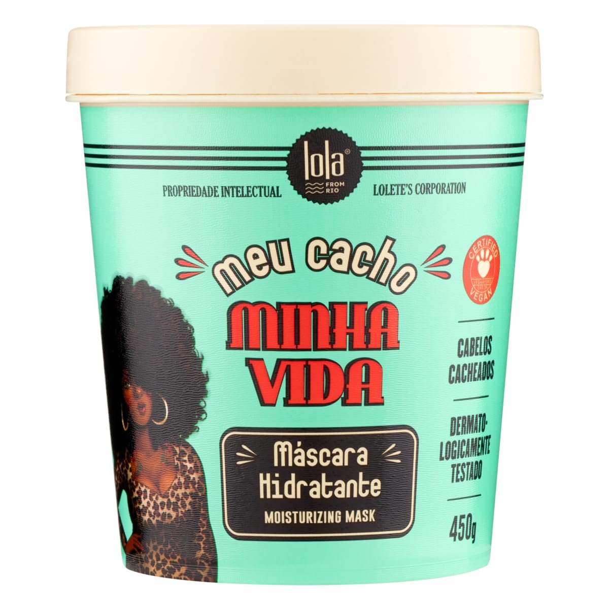 Meu Cacho Minha Vida Máscara 450g , Lola Cosmetics