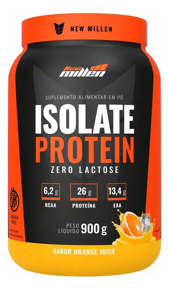 Whey Isolado 900g Suco de Laranja - New Millen