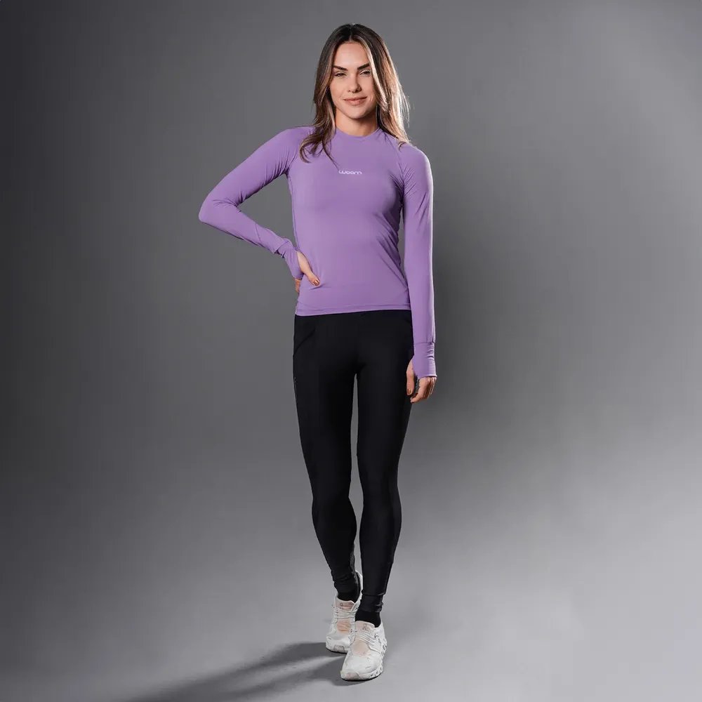 Segunda Pele Woom Feminina I Lilás G