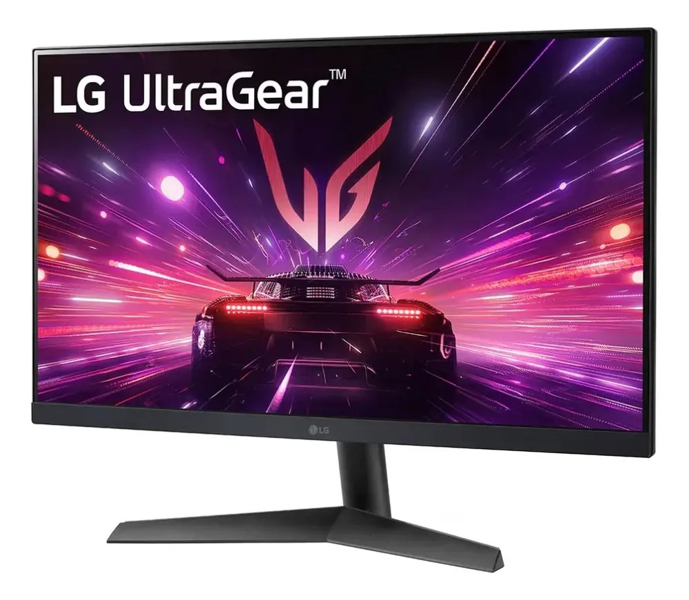 Monitor Gamer LG 24  Ips 180hz 1ms Fhd Hdr10 G-sync Freesync Preto 127/220v