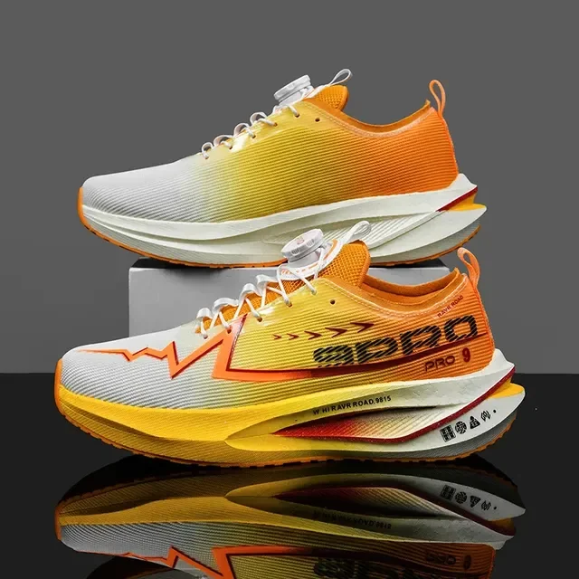 Sapatos Esportivos Unissex Com Placa De Fibra De Carbono Emb
