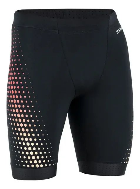 Sunga Shorts Masculino De Natação Fiti 500 Preto Nabaiji