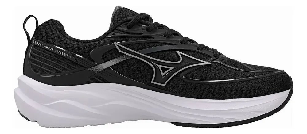 Tênis Masculino Space 6 Mizuno 90-preto Liso 42 Br