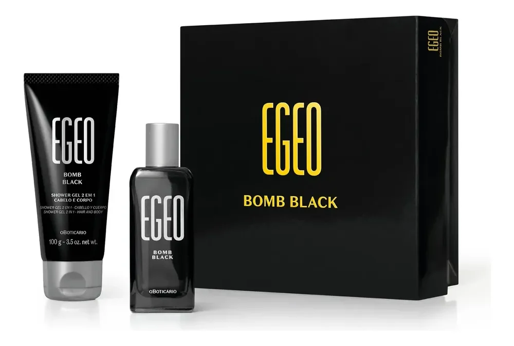 O Boticário Egeo Bomb Black Mini Kit 2 Itens